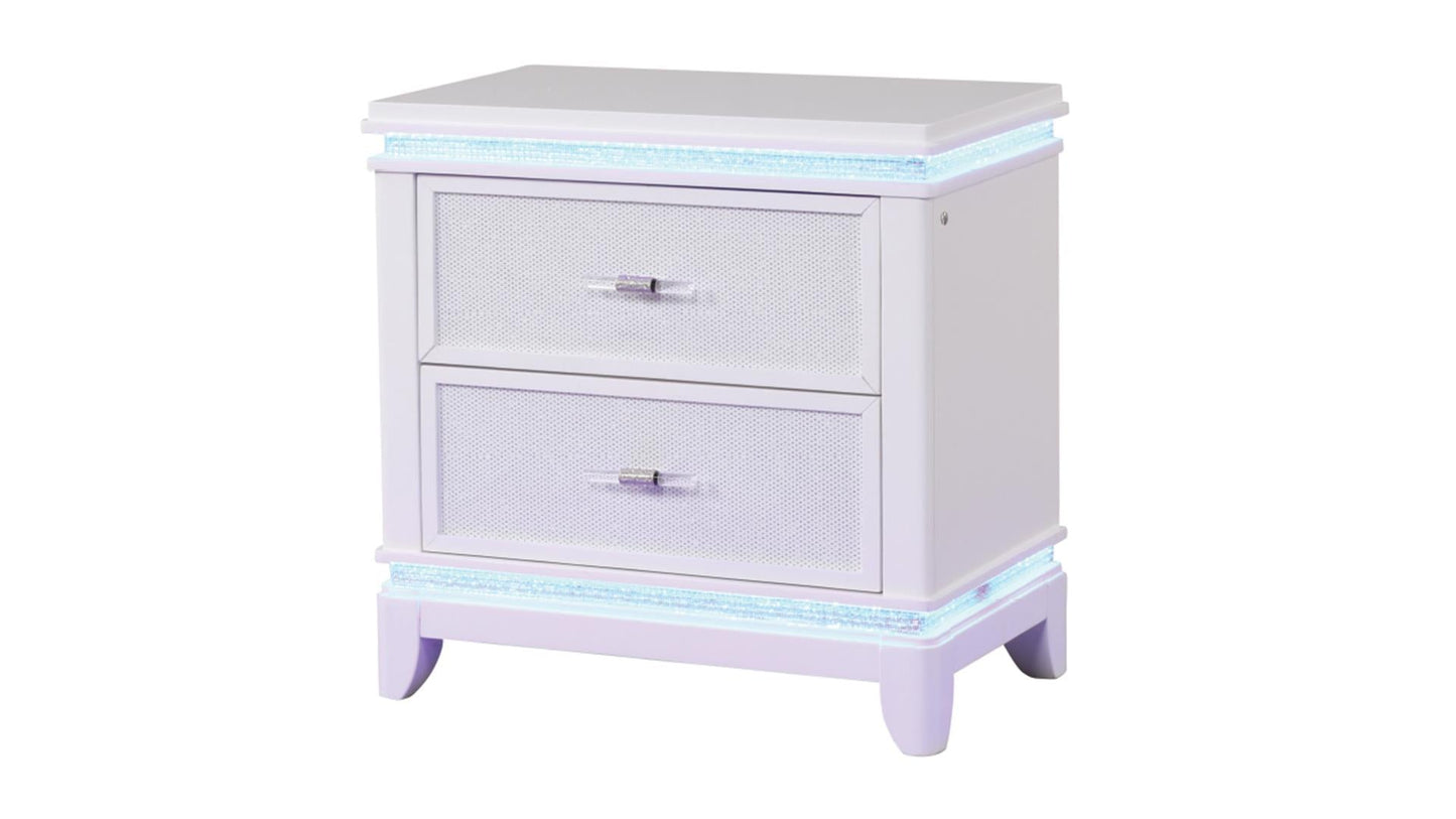Opium Nightstand Milky White