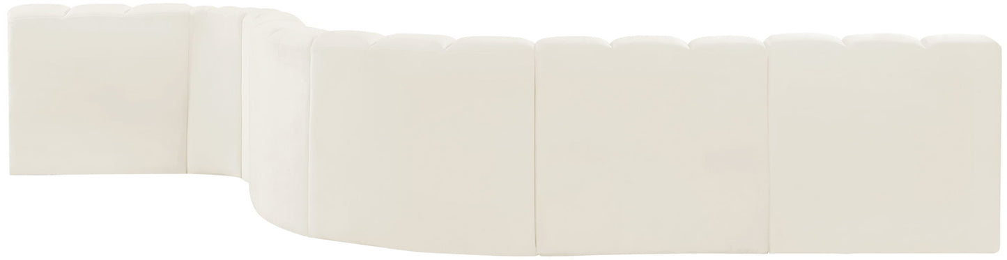 Arc - Velvet 7 Piece Modular Sofa