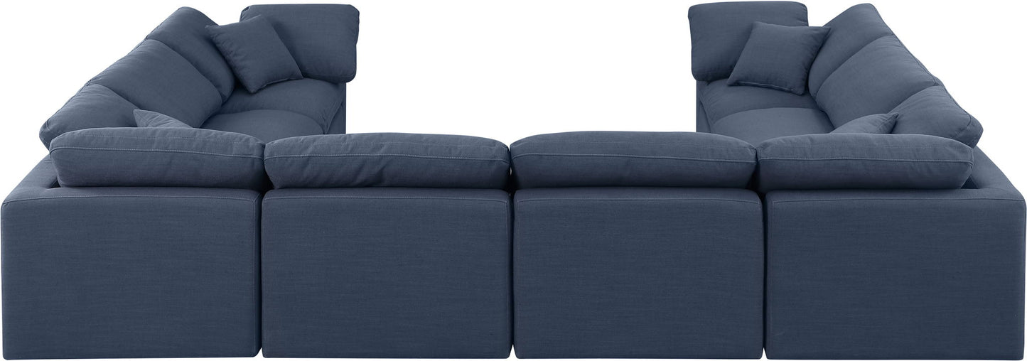 Indulge - Linen 8 Piece Modular Sectional