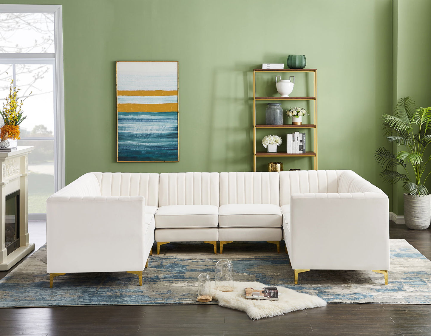 Alina - 8 Piece Modular Sectional