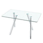 Dining Table With Transparent Surface