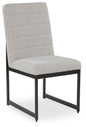 Tomtyn - Dining Upholstered Side Chair (Set of 2) - Light Brown