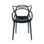Dining Chair (Set of 4) - Black - Plastic