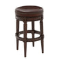 Rustic Elegance Backless Swivel Stool