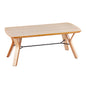 Folia - Mid-Century Modern Bench - Natural