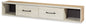Cambeck - Queen/King Under Bed Storage - Whitewash