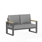 All-Weather Loveseat Sofa With Thick Cushions