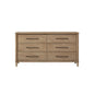 6 Drawer Dresser - Sand