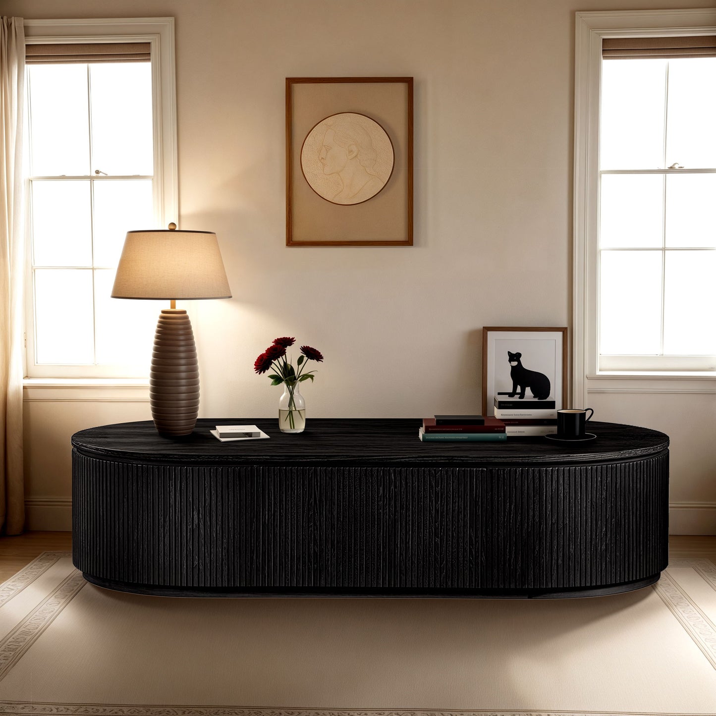 Moana - Rubberwood Coffee Table