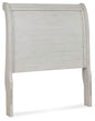 Robbinsdale - Twin Sleigh Headboard - Antique White