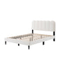 Lambswool Petal Headboard Bed Frame