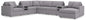 Modmax - Sectional - Granite