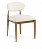 Riccio - Fabric Dining Side Chair (Set of 2) - Walnut Frame