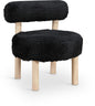 Ambre - Shearling Fabric Accent Chair