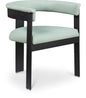 Romeo - Faux Leather Dining Chair With Black Base (Set of 2)