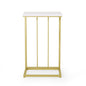 Modern Glam C - Shape End Table