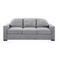 Modern 3 Seater Sofa With Curved Backrest