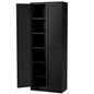 Kitchen Pantry Cabinet With 4 Adjustable Shelves, Heavy Duty Freestanding Organizer