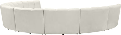 Infinity - 8 Piece Velvet Modular Sectional