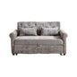 Loveseat Sofa Bed, Pull - Out Couch Sleeper & 2 Pillows