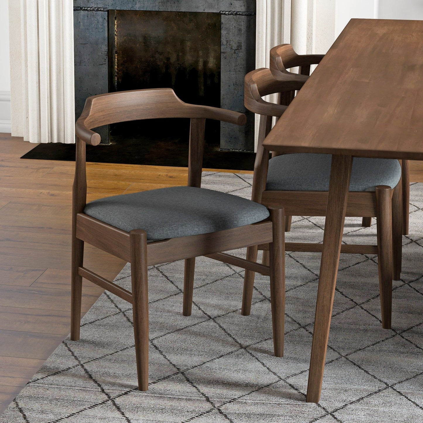 Daisy - Mid-Century Modern Dining Chair (Set of 2)