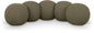 Apollo - Boucle Fabric Bench
