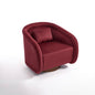 Swivel Accent Chair With 360 Degree Rotating