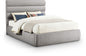 Adam - Boucle Fabric Bed With 52" Headboard