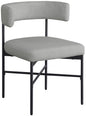 Rivage - Durable Dining Chair With Black Frame (Set of 2)