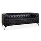 Square Arm Removable Cushion 3 Seater Sofa