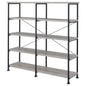 Double Wide Bookcase Shelves
