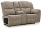 Pearce-Pike - RAF Reclining Loveseat With Console - Birch