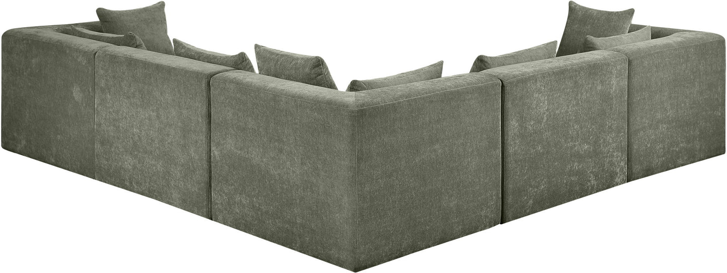 Stellar - 5 Piece Upholstered Modular Sectional