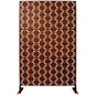 Outdoor & Indoor Metal Privacy Freestanding Decorative Screen