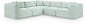Shaggy - 5 Piece Modular Corner Sectional