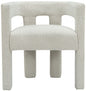 Athena - Boucle Fabric Dining Chair