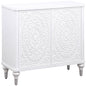 Angus - 2 Door Mandala Accent Cabinet - White
