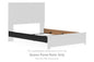 Maribel - Queen Panel Rails - Black