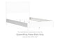 Binterglen - Queen/King Panel Rails - White