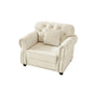 Upholstered Sofa With Nailhead Trim And Rolled Armrests