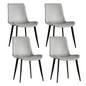 Modern Dining Chair With Carbon Steel Legs