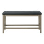 Upholstered Bench With Solid Legs