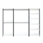 Fiona - Freestanding 3 Tower System Walk-In Closet With 7 Shelf - White