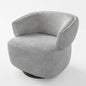 Swivel Barrel Accent Oversized Club Chair