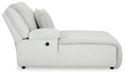 Top Tier - Laf Press Back Power Chaise - Alloy