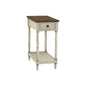 Accent End Table, 2 Tier, Storage Drawer, Traditional Stylish Design
