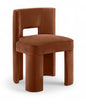 Zuno - Velvet Performance Fabric Upholstered Dining Chair (Set of 2)