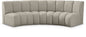 Infinity - 3 Piece Boucle Modular Sectional