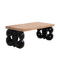 Ornate Scroll Base Coffee Table