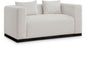 Alfie - Linen Textured Fabic Loveseat